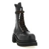 'Lace Up Bogun' combat boots