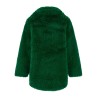 Faux fur graphic patch