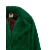 Faux fur graphic patch