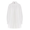 Logo pussy bow blouse
