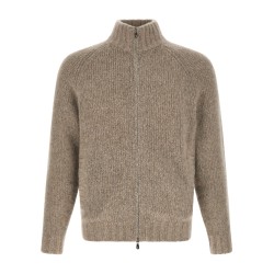 Cashmere and silk cardigan