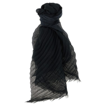 'Gradation Ramie Pleats' stole