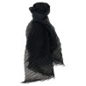 'Gradation Ramie Pleats' stole