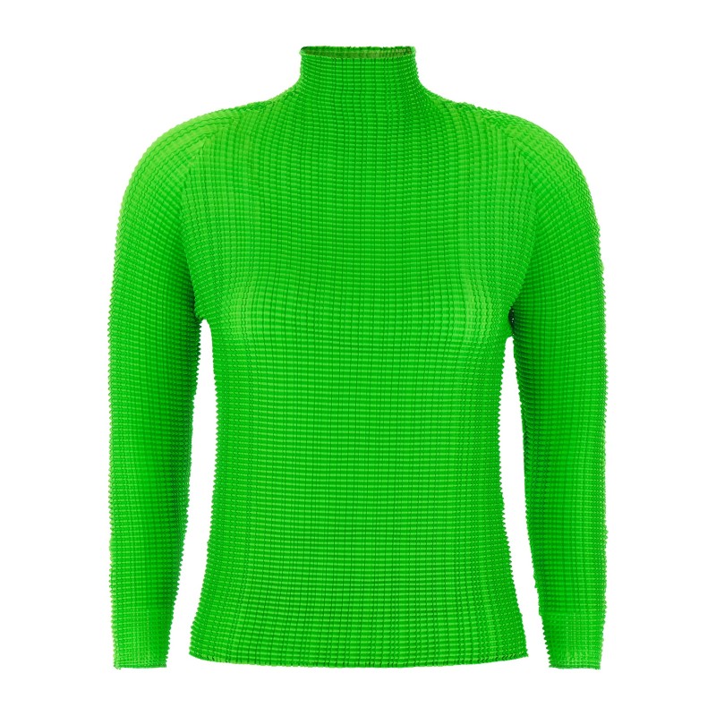 'Wooly Pleats-68' blouse