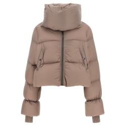 'Funnel Neck' down jacket