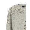 Rhinestone sweater