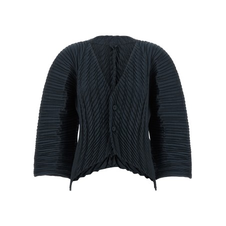 'Unfurling Pleats' cardigan