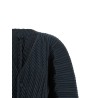 'Unfurling Pleats' cardigan