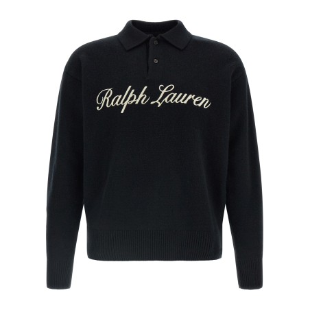 Italic logo polo shirt