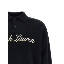 Italic logo polo shirt