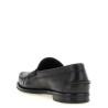 Antiqued leather loafers