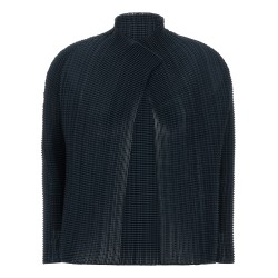 'Wooly Pleats-68' cardigan