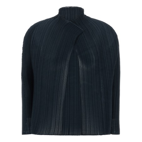 'Wooly Pleats-68' cardigan