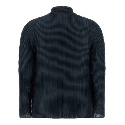 'Wooly Pleats-68' cardigan