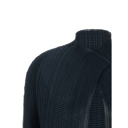 'Wooly Pleats-68' cardigan