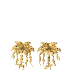 'Les Boucles Palmier' earrings