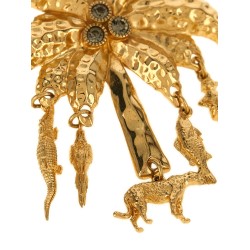 'Les Boucles Palmier' earrings