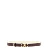 'Doppio Gancini' reversible belt