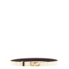 'Doppio Gancini' reversible belt