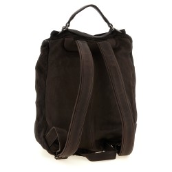 Leather backpack