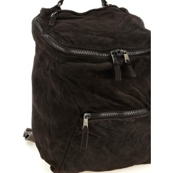 Leather backpack