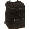 Leather backpack