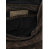 Leather backpack