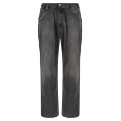Triangle logo jeans