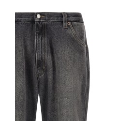Triangle logo jeans