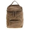Leather backpack