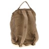 Leather backpack