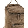 Leather backpack