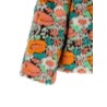 Faux fur floral pattern