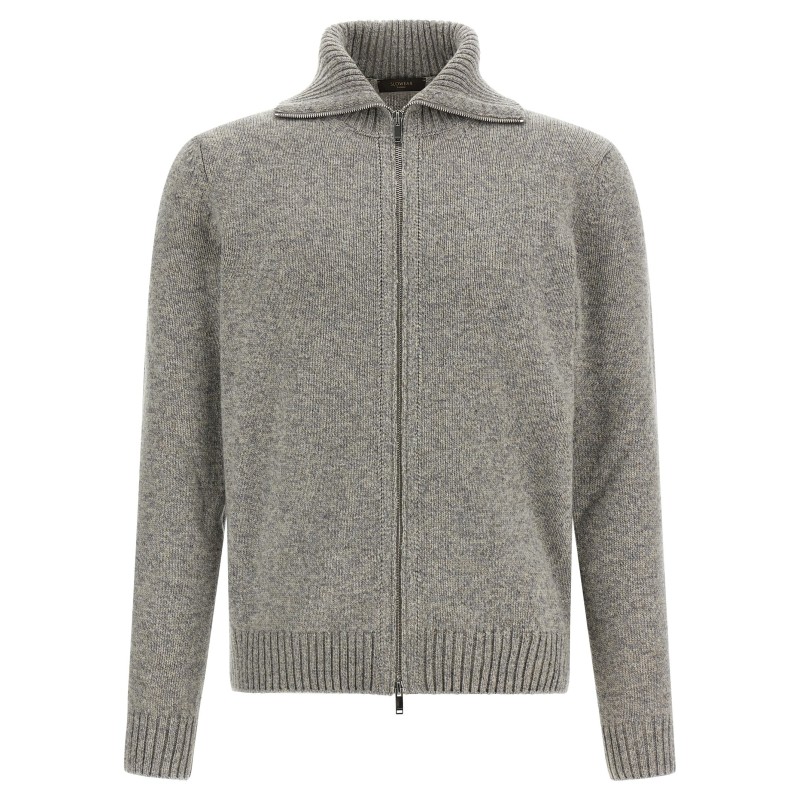 Virgin wool cardigan