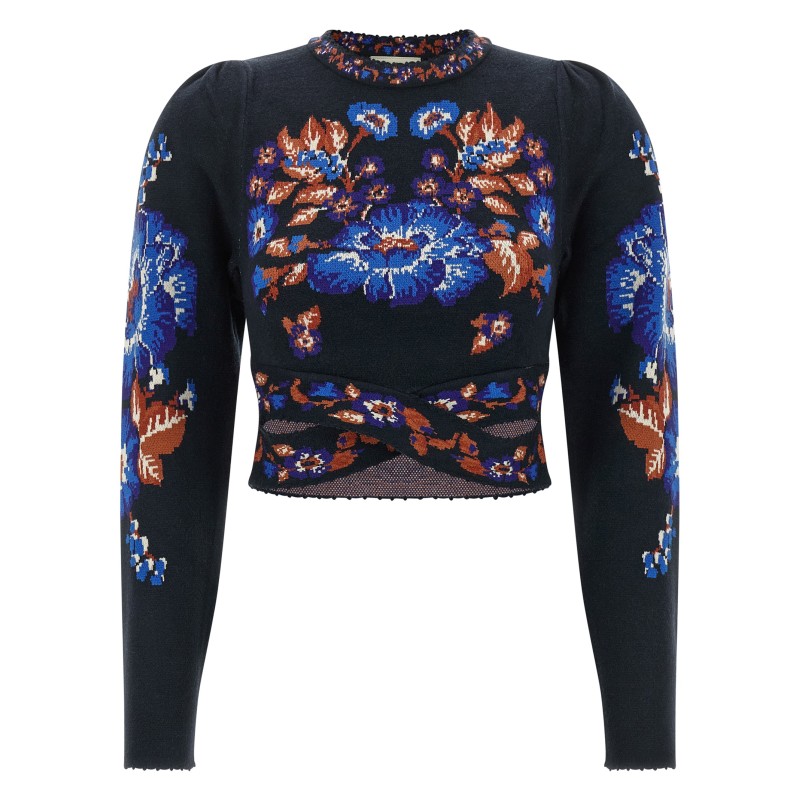 'Bow Garden' top