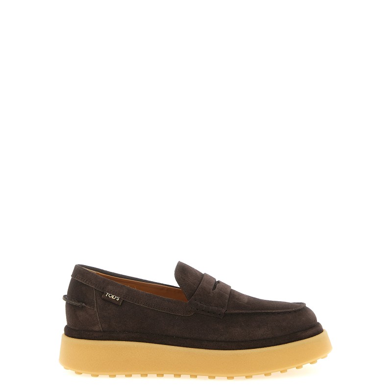 Suede loafers