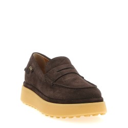 Suede loafers