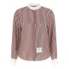 Removable lavallière collar shirt