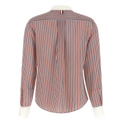 Removable lavallière collar shirt