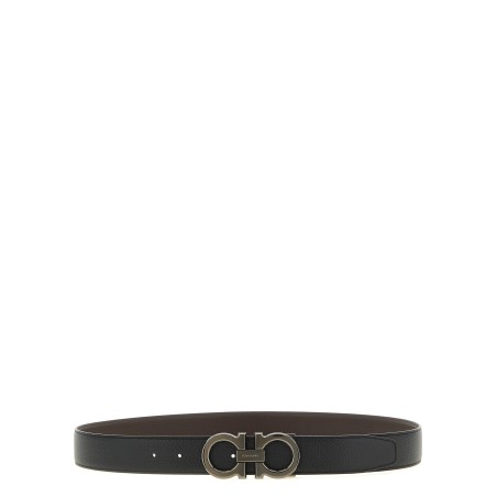 'Doppio Gancini' reversible belt