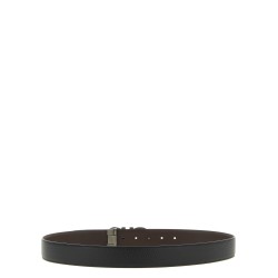 'Doppio Gancini' reversible belt