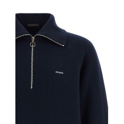 Half-zip sweater