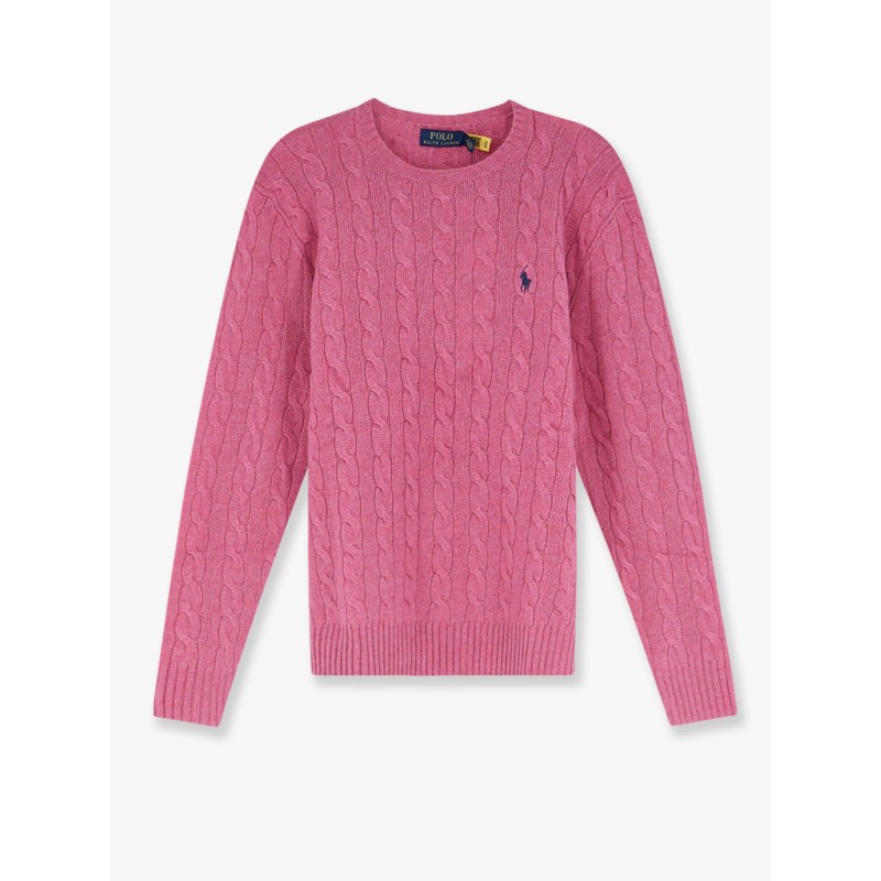Wool and cashmere cable knit sweater