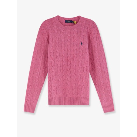 Wool and cashmere cable knit sweater