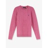 Wool and cashmere cable knit sweater