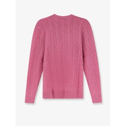 Wool and cashmere cable knit sweater