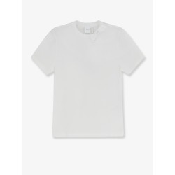 Cotton T-shirt with grosgrain bow detail