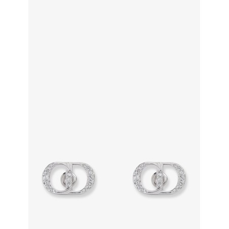 CD Icon Sterling Silver Earrings