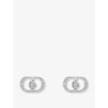 CD Icon Sterling Silver Earrings