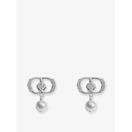 Petit CD brass earrings